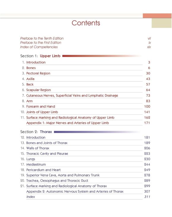 BD Chaurasia’s Human Anatomy, 10/E Vol-1, Regional and Applied Dissection and Clinical Upper Limb, Thorax (PB-2024) – June 17, 2024 - Image 4